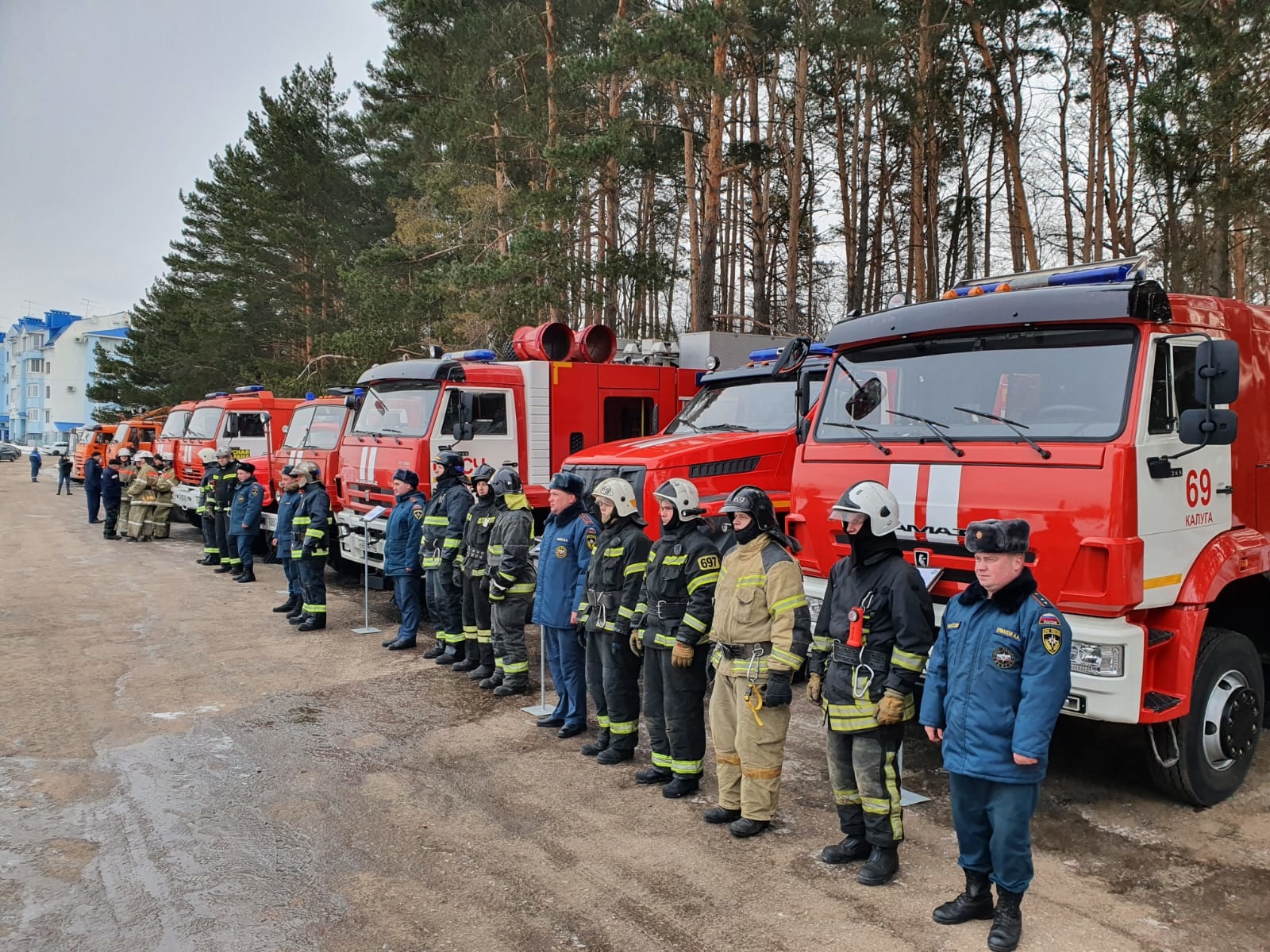 Калужские пожарные готовы к пожароопасному периоду | 04.03.2022 | Новости  Калуги - БезФормата