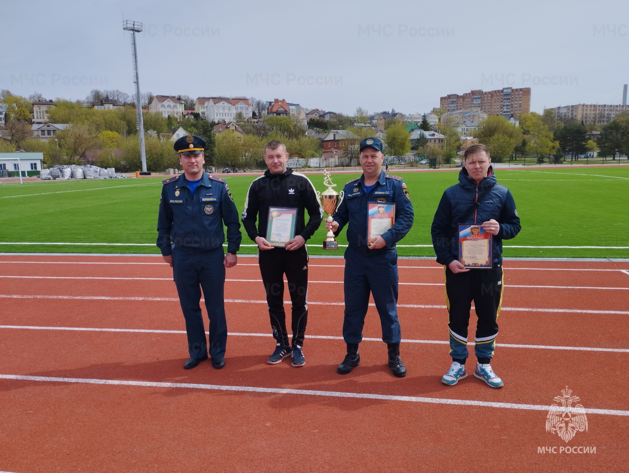 Соревнования Главного управления по легкой атлетике - Новости - Главное  управление МЧС России по Калужской области