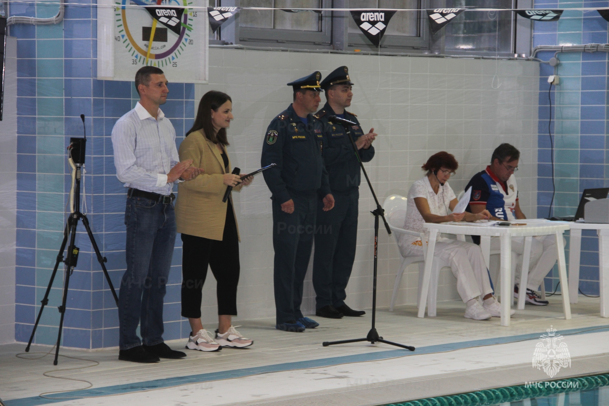 20.09.2021 Соревнования по плаванию в Обнинске - Фотоархив - Главное  управление МЧС России по Калужской области