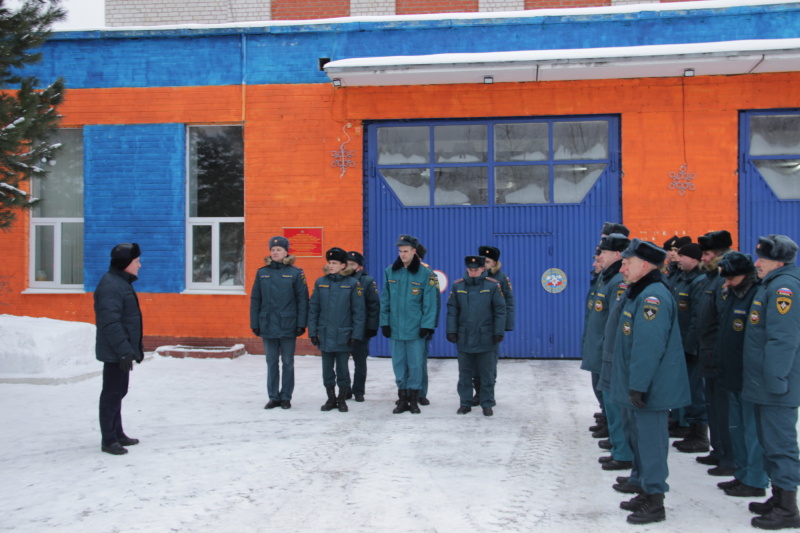 24.12.2021 Митинг, посвященный 200-летию Калужской пожарной охраны