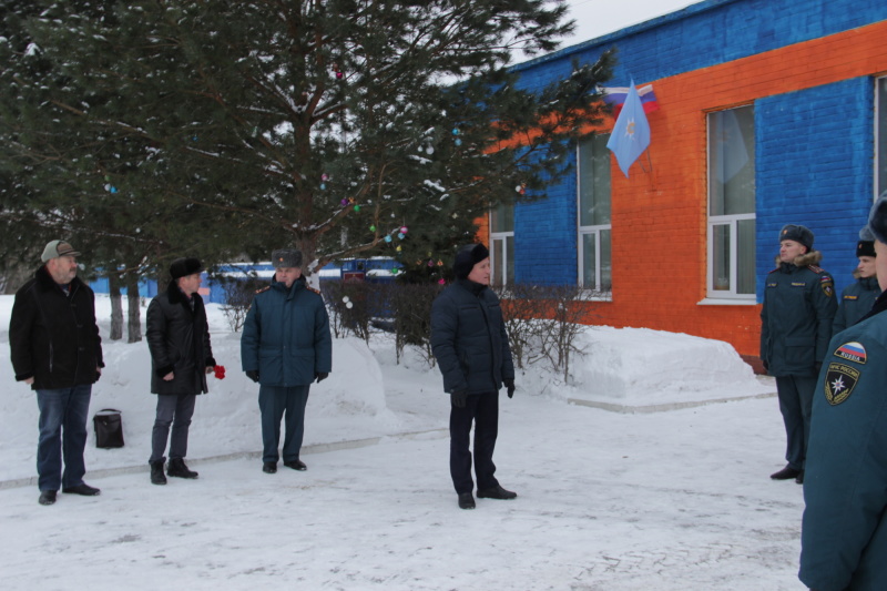 24.12.2021 Митинг, посвященный 200-летию Калужской пожарной охраны