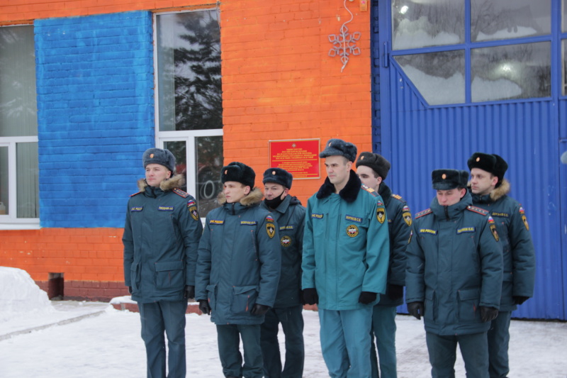 24.12.2021 Митинг, посвященный 200-летию Калужской пожарной охраны