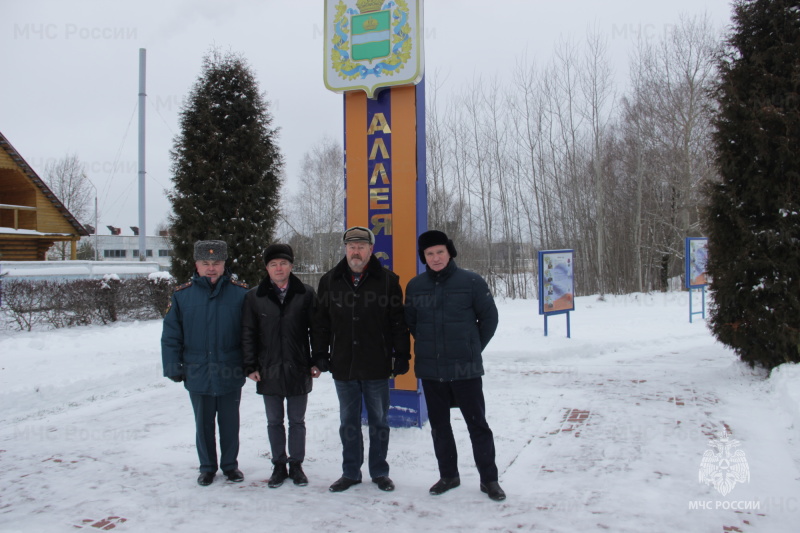 24.12.2021 Митинг, посвященный 200-летию Калужской пожарной охраны