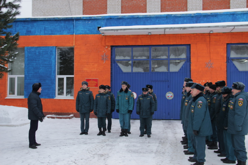 24.12.2021 Митинг, посвященный 200-летию Калужской пожарной охраны