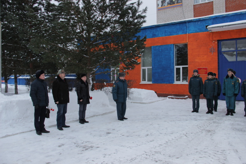 24.12.2021 Митинг, посвященный 200-летию Калужской пожарной охраны