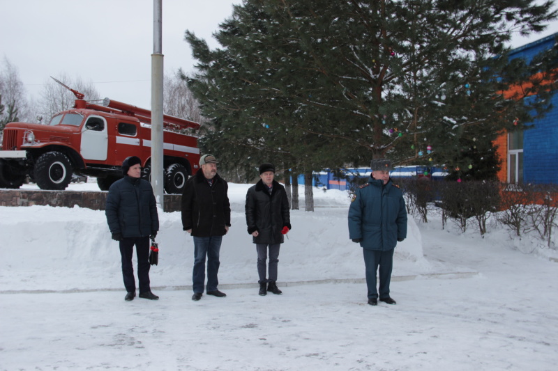 24.12.2021 Митинг, посвященный 200-летию Калужской пожарной охраны