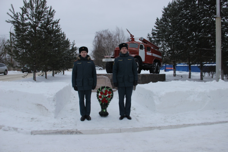 24.12.2021 Митинг, посвященный 200-летию Калужской пожарной охраны