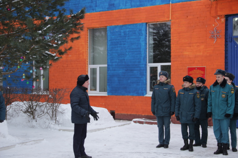 24.12.2021 Митинг, посвященный 200-летию Калужской пожарной охраны