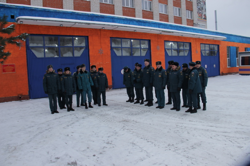 24.12.2021 Митинг, посвященный 200-летию Калужской пожарной охраны