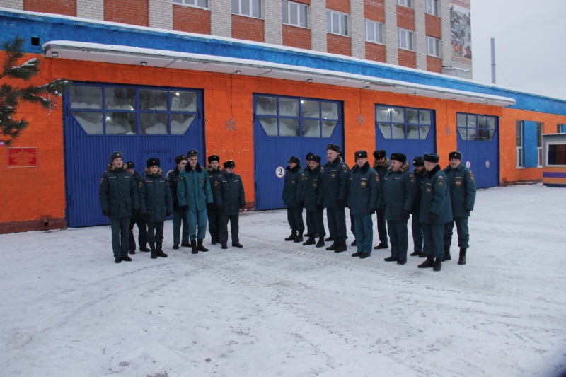 24.12.2021 Митинг, посвященный 200-летию Калужской пожарной охраны