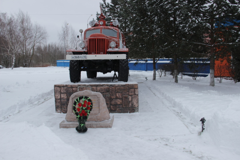 24.12.2021 Митинг, посвященный 200-летию Калужской пожарной охраны