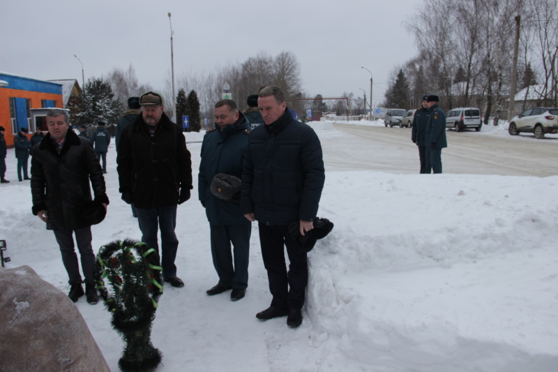 24.12.2021 Митинг, посвященный 200-летию Калужской пожарной охраны