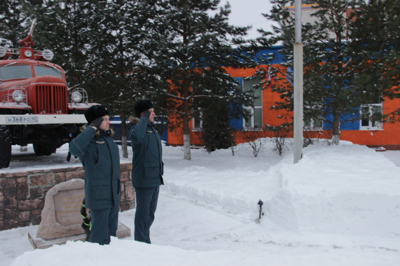 24.12.2021 Митинг, посвященный 200-летию Калужской пожарной охраны