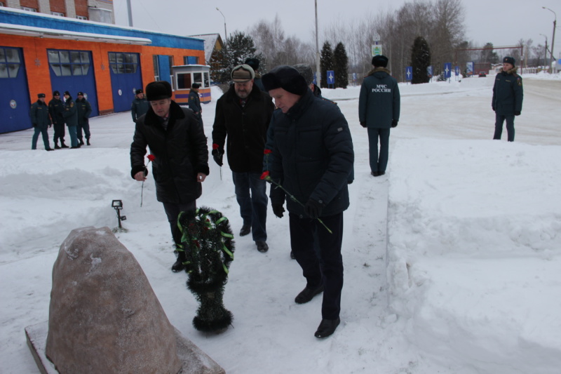 24.12.2021 Митинг, посвященный 200-летию Калужской пожарной охраны