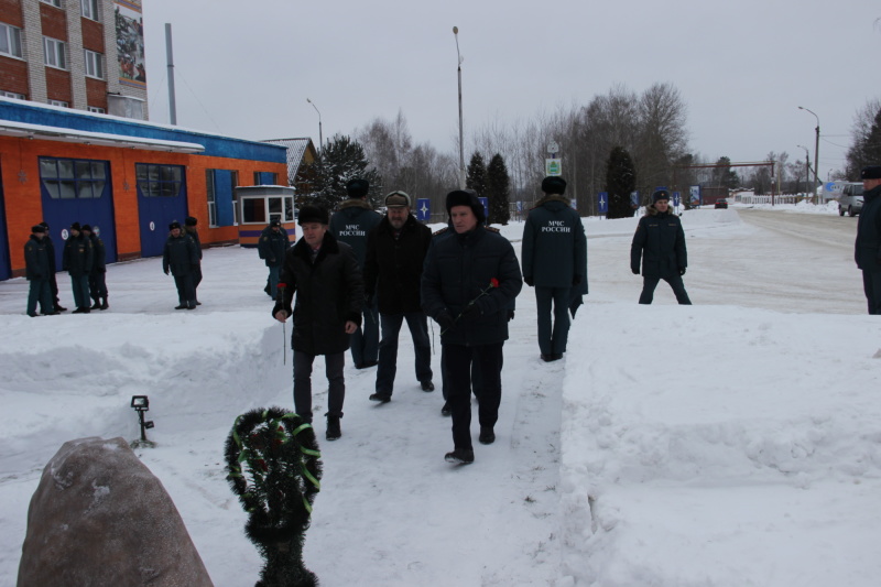 24.12.2021 Митинг, посвященный 200-летию Калужской пожарной охраны