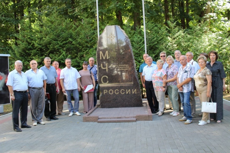 26.08.2022 Ветераны главного управления посетили Музей пожарный программы